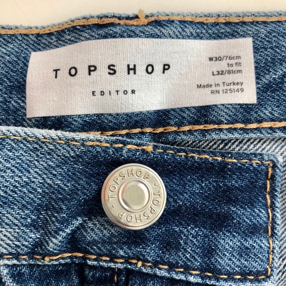 Topshop Editor Jeans Size 30 - Picture 5 of 12
